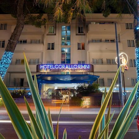 Hotel Corallo Ріміні Екстер'єр фото